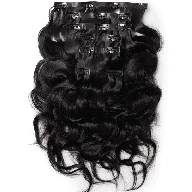 wavy clip in set